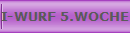 I-WURF 5.WOCHE